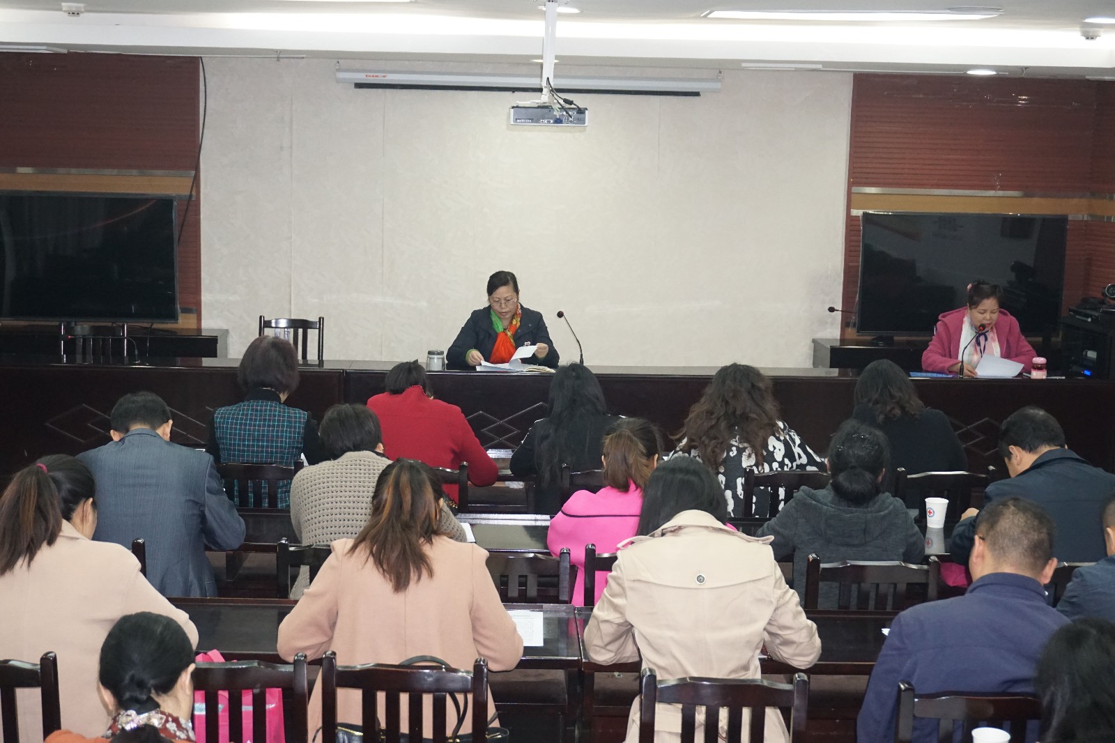 组织红十字会系统宣讲十九大精神现场（一）.jpg