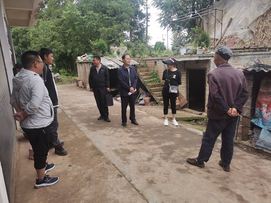 毕节市红十字会到威宁县开展博爱家园项目工作督导调研